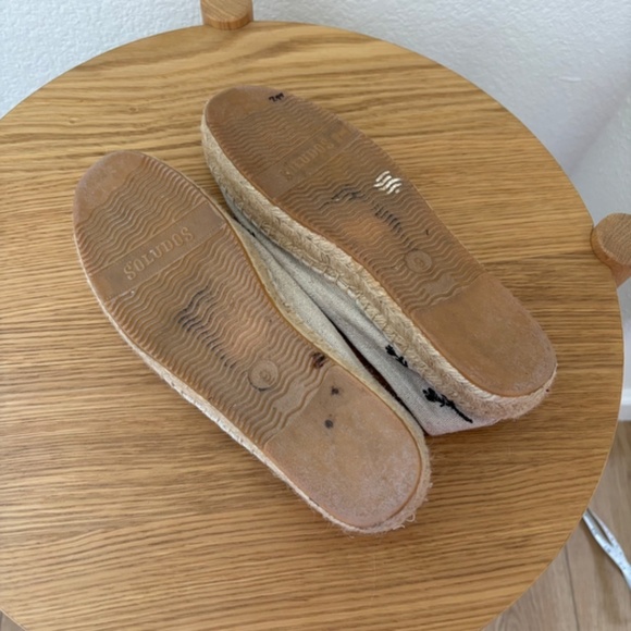 Soludos Otomi Embroidered Espadrilles Flats Size 9 - Picture 8 of 8